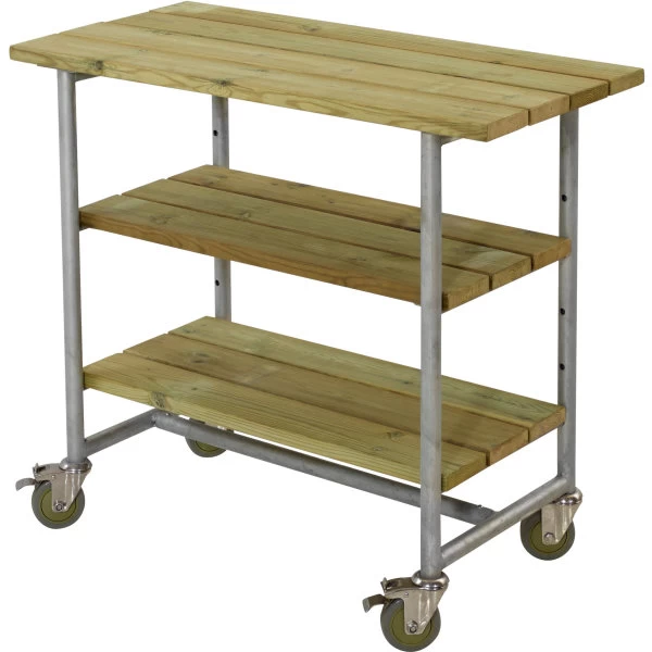 Plus Urban Grillbord M/2 Hylder, Natur 1 Plus Urban Grillbord M/2 Hylder, Natur