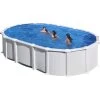Swim & Fun Pool Basic, 730x375x132 Cm, Hvid, 28.217L