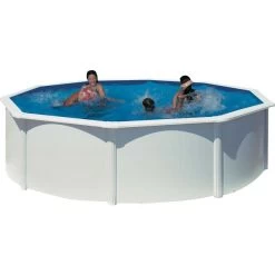 Swim & Fun Pool Basic, Ø460 X 120 Cm, Hvid, 17.450L