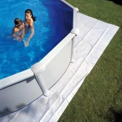 Swim & Fun Pool Underlag, Filt, 480x480 Cm -Tuin- En Buitengereedschap pool underlag filt 480x480 cm 3