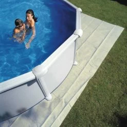 Swim & Fun Pool Underlag, Filt, 570x570 Cm -Tuin- En Buitengereedschap pool underlag filt 570x570 cm 3