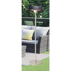 No Name Terrassevarmer M/skærm 1000/2000W