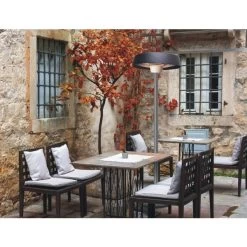 No Name Terrassevarmer M/skærm 1000/2000W -Tuin- En Buitengereedschap terrassevarmer mskarm 10002000w 4