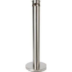 No Name Udendørs Askebæger På Fod, Børstet Stål