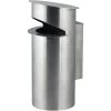 No Name Udendørs Askebæger Vægmonteret, Børstet Stål