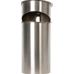 No Name Udendørs Askebæger Vægmonteret, Børstet Stål -Tuin- En Buitengereedschap udendors askebager vagmonteret borstet stal 3